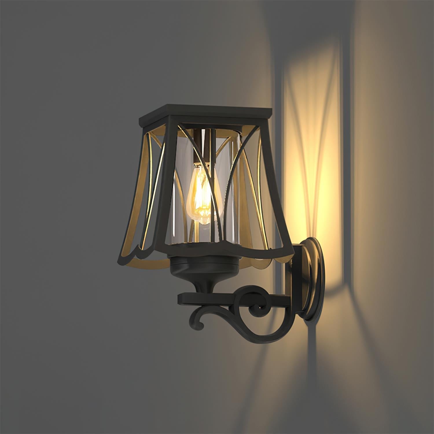 Loves Outdoor Lantern Wall Light