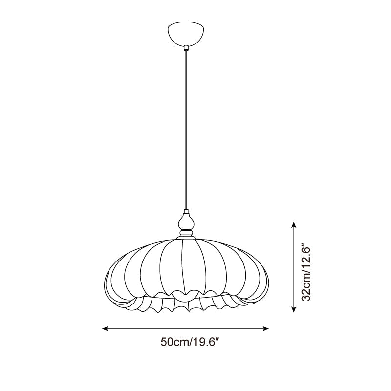 Lesbenso Organic Japandi Pendant Light