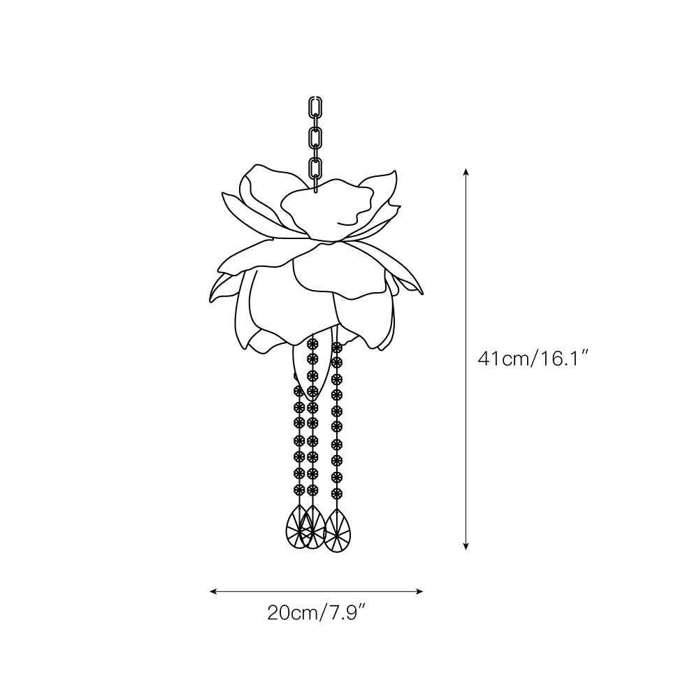 Nelleyay Floral Pendant Light