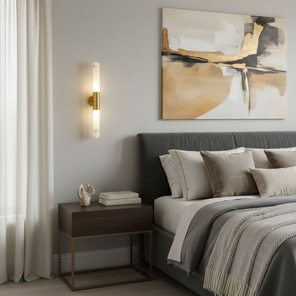 Cevoma Alabaster Wall Light