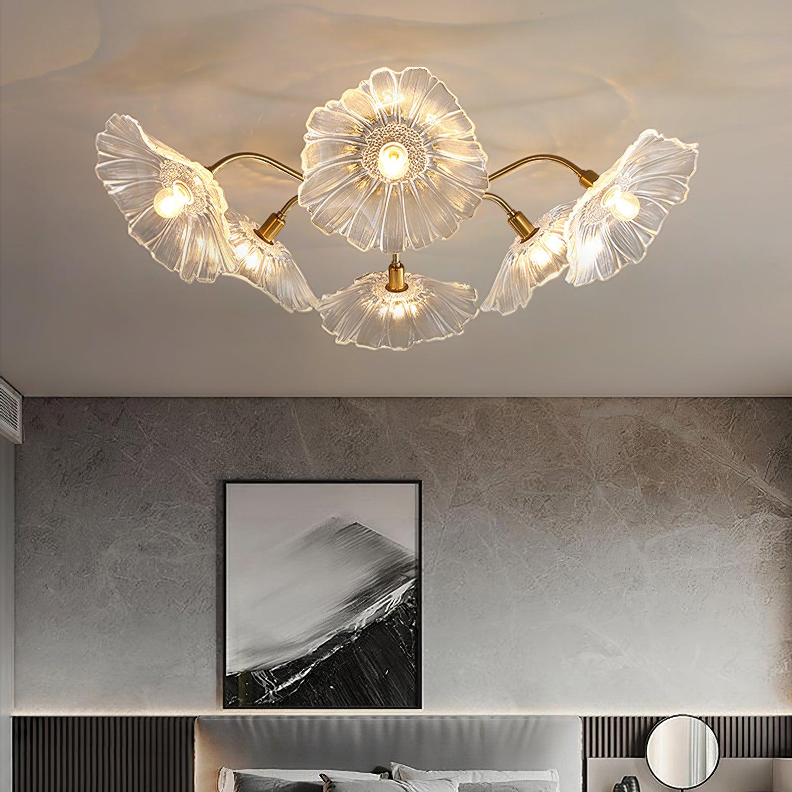 Mera Leaf Ceiling Light