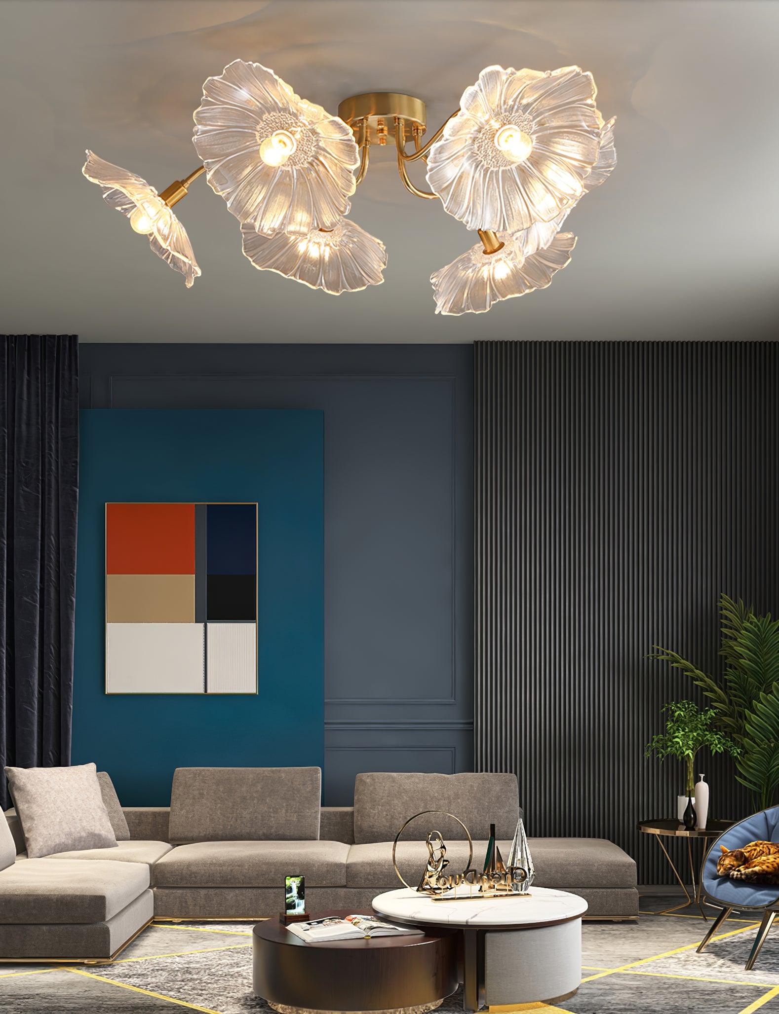 Mera Leaf Ceiling Light