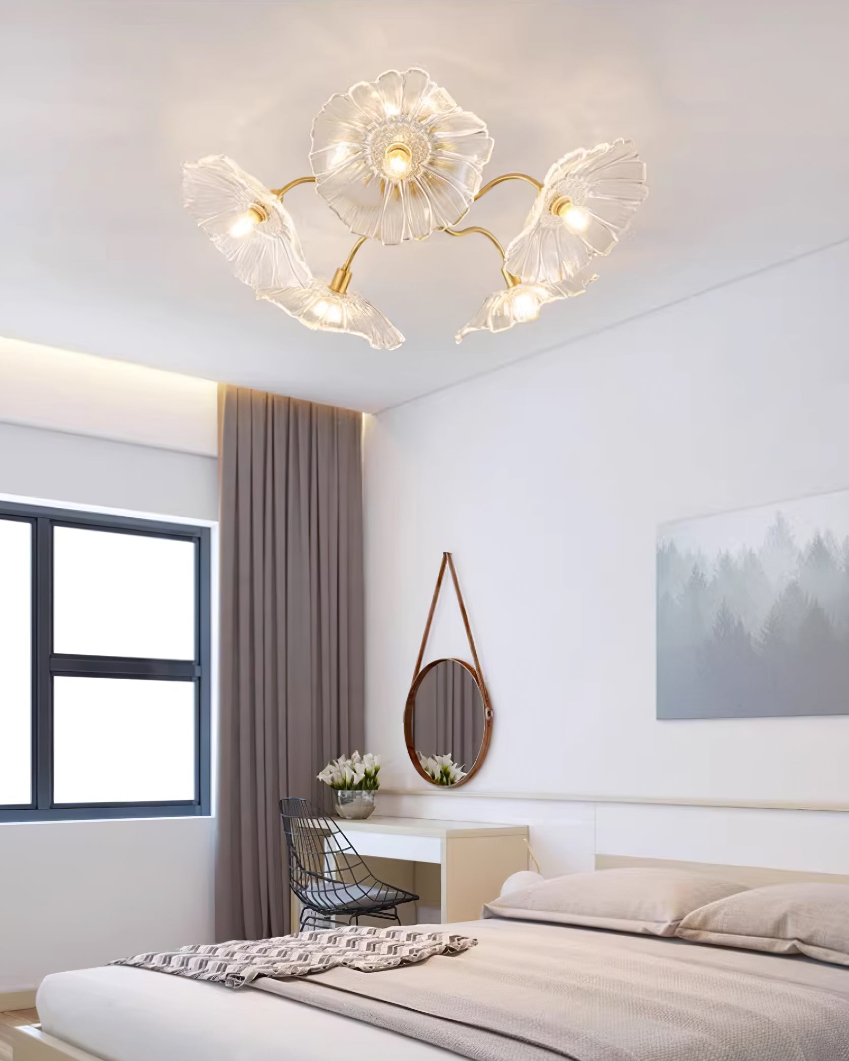 Mera Leaf Ceiling Light