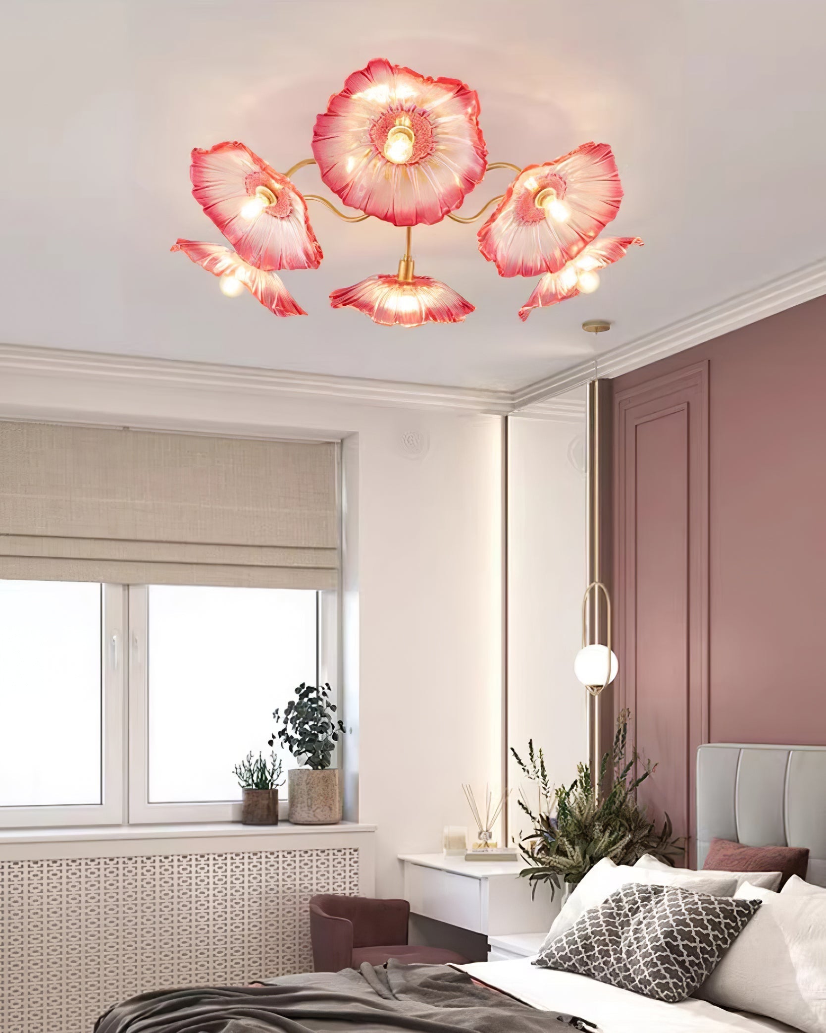Mera Leaf Ceiling Light