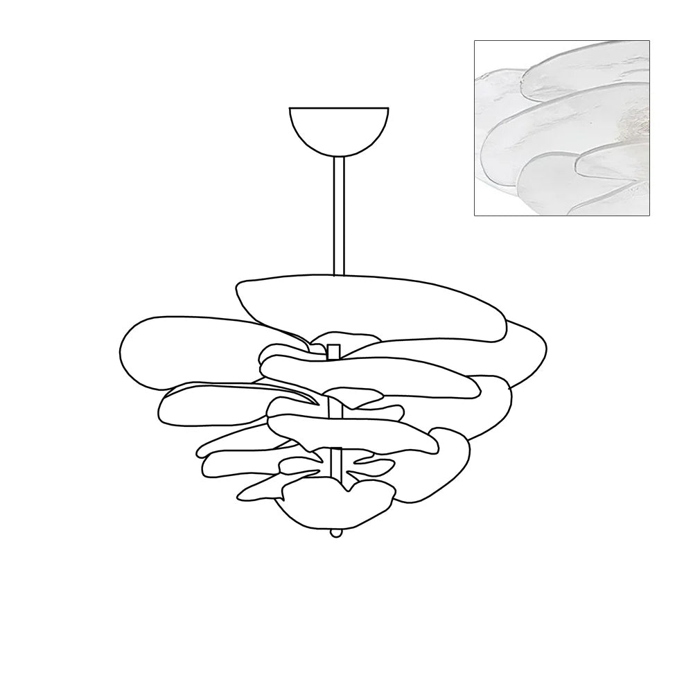Paxinra Layered Chandelier