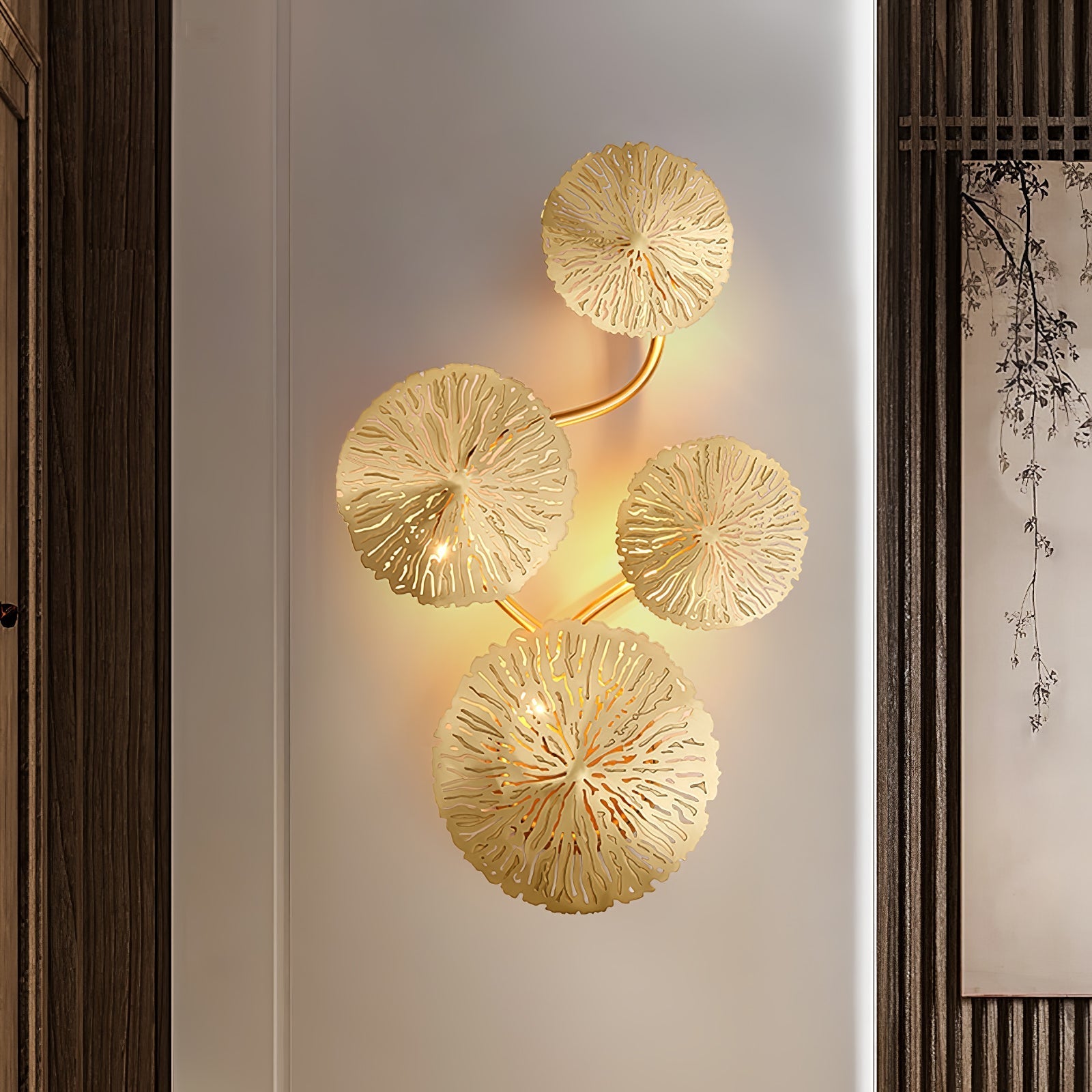 Letuzo Leaf Wall Light