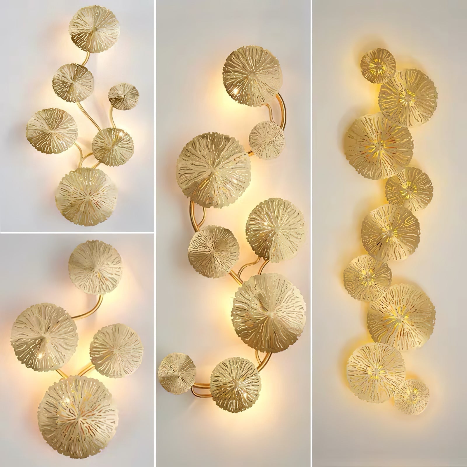 Letuzo Leaf Wall Light