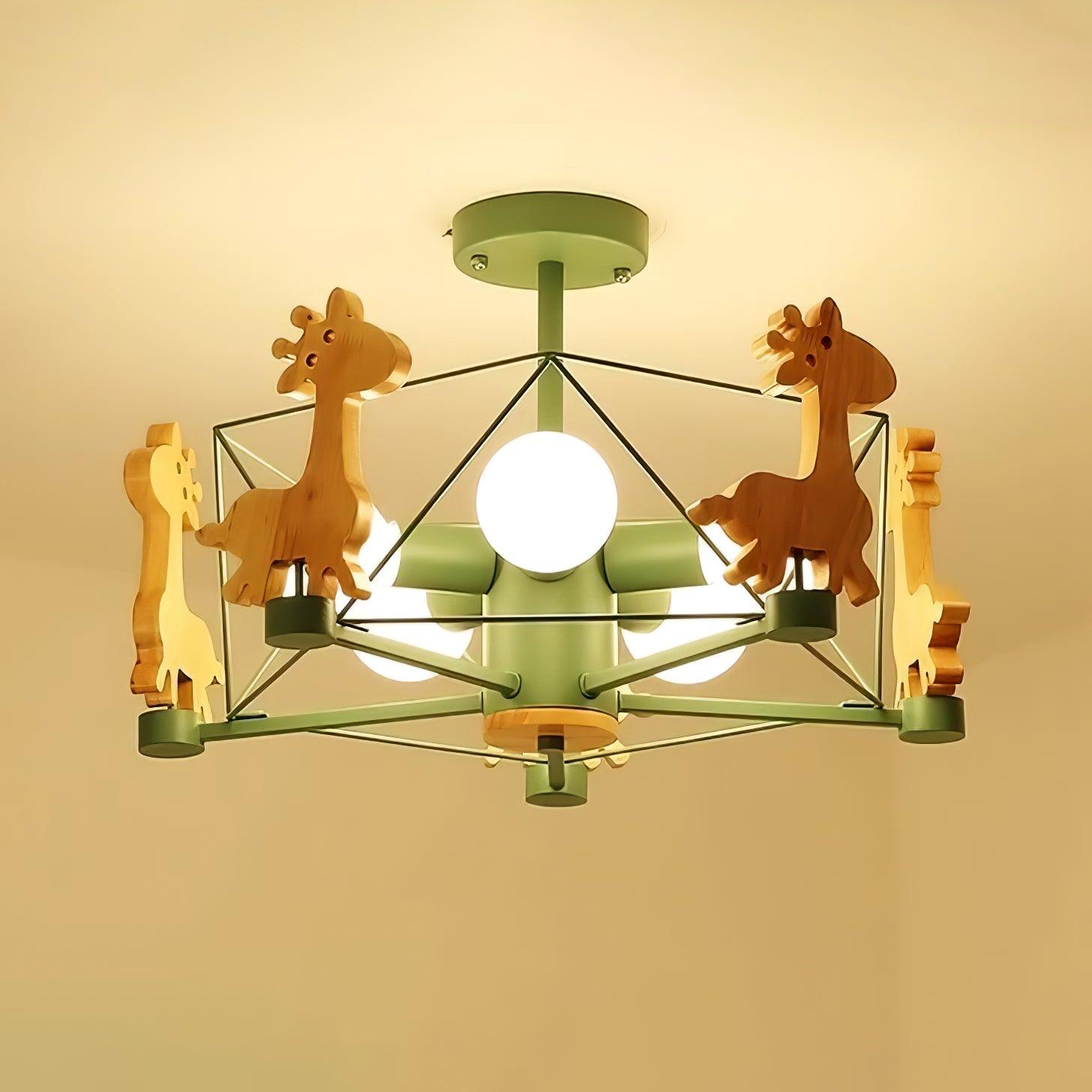 Huppel Deer Ceiling Light