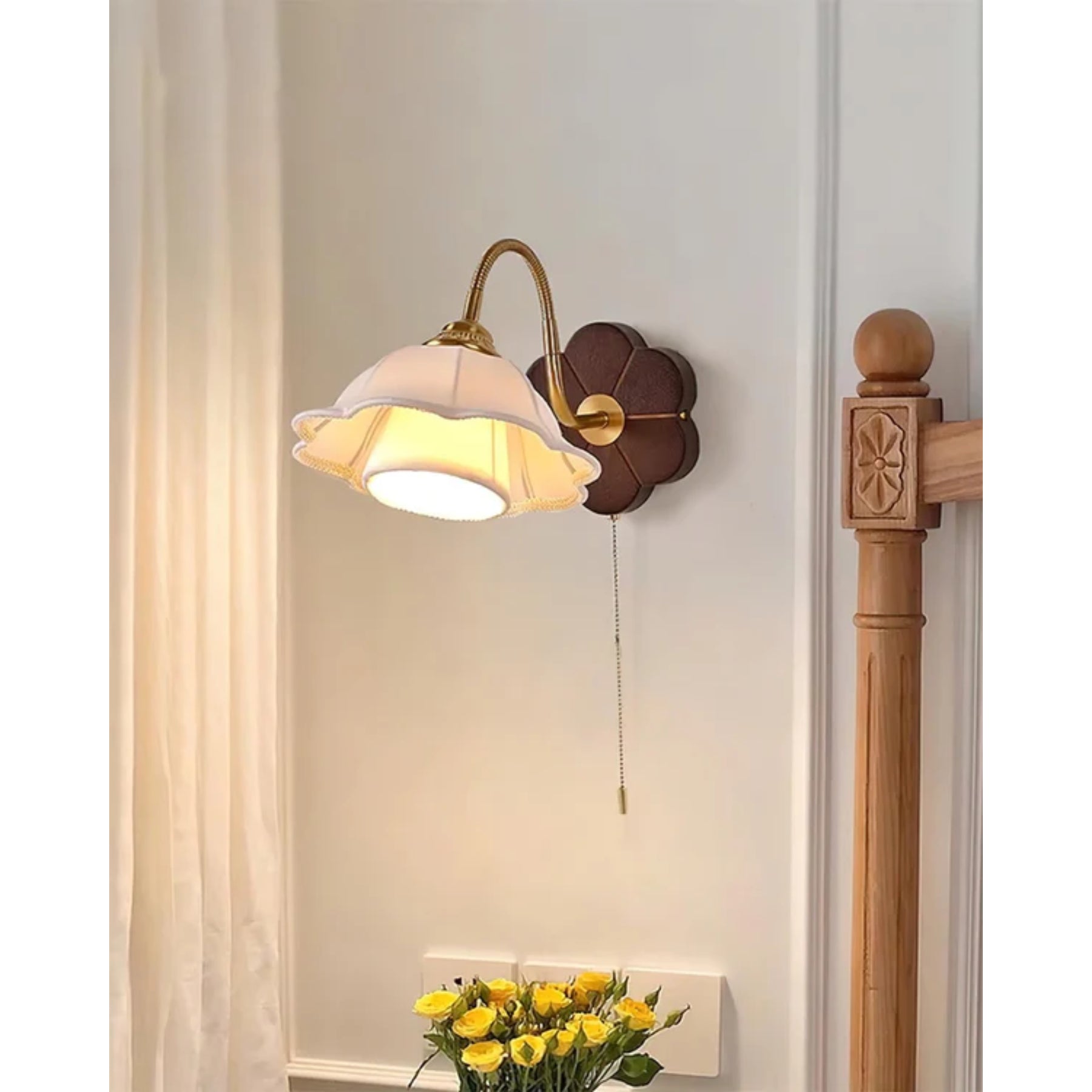 Meluci Flower Wall Light