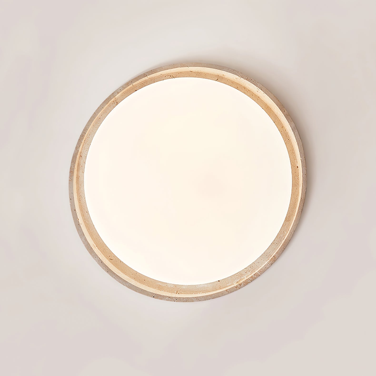 Aruz Wave Natural Stone Ceiling Light