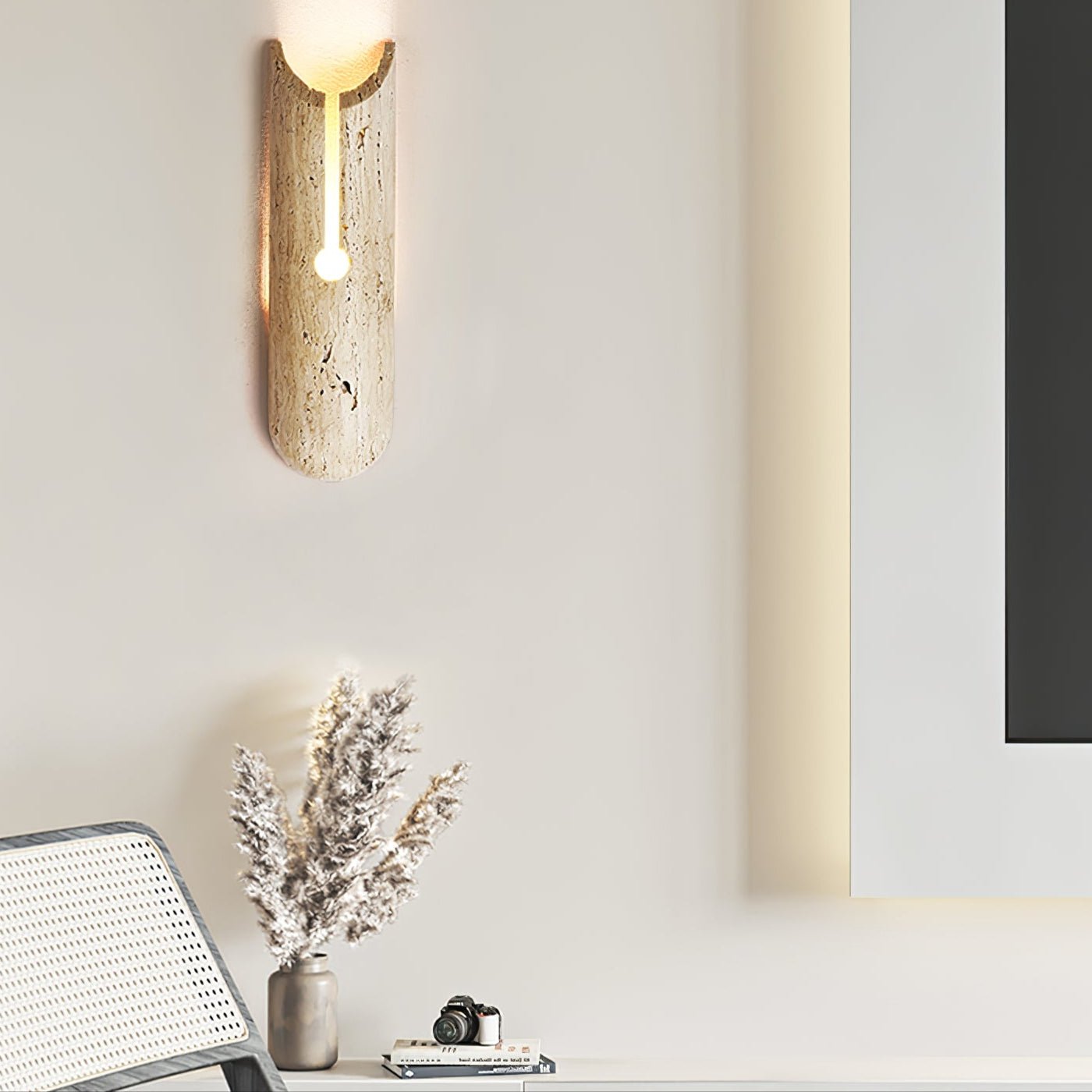 Lucreza Natural Stone Wall Light