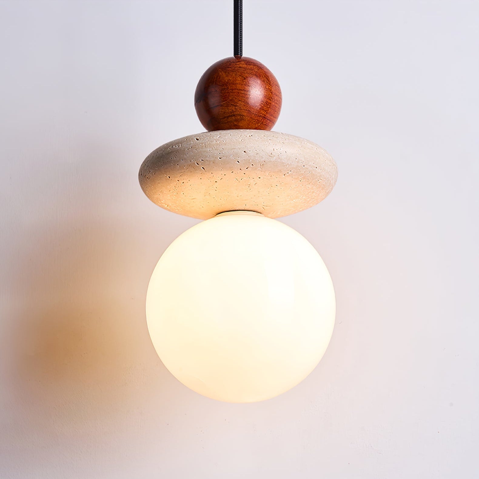 Mazo Natural Stone Pendant Light