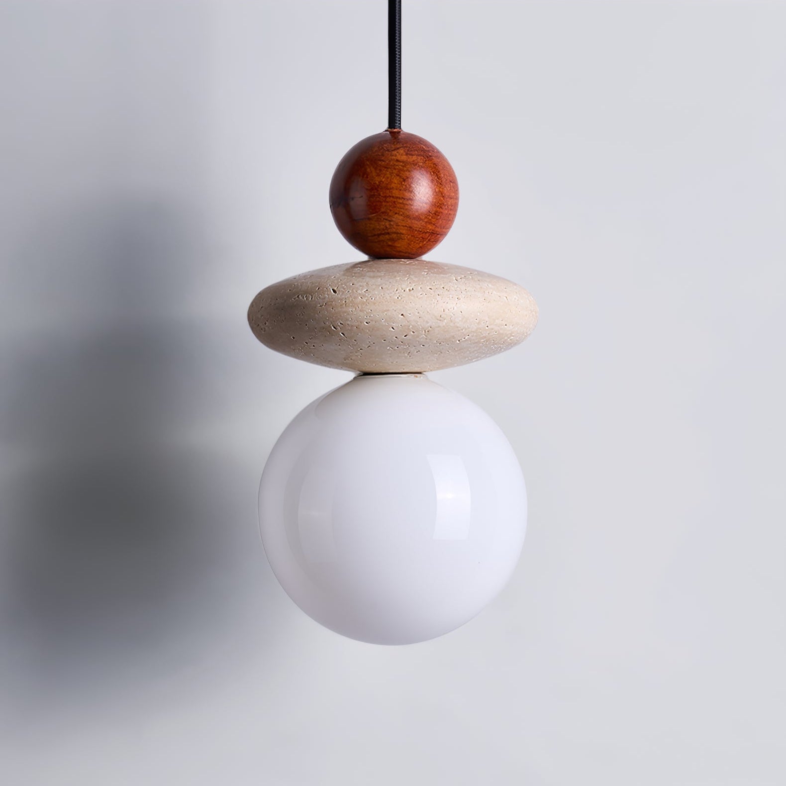 Mazo Natural Stone Pendant Light