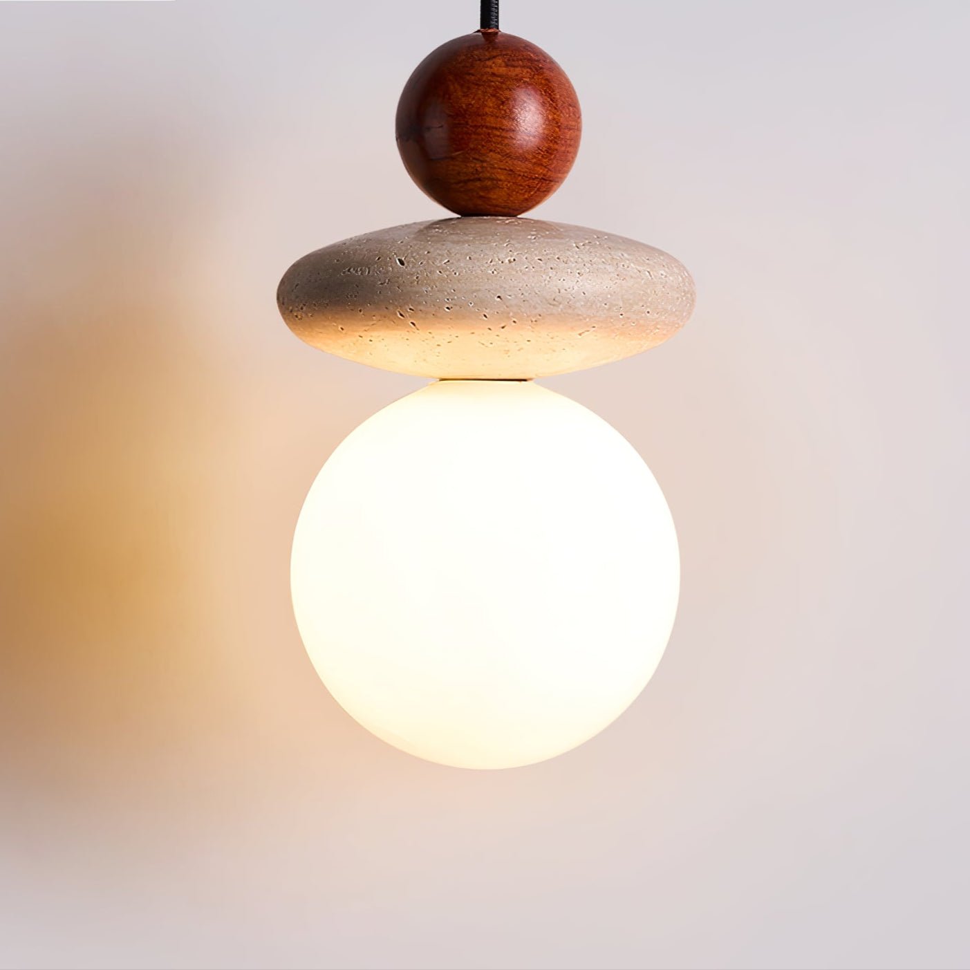 Mazo Natural Stone Pendant Light