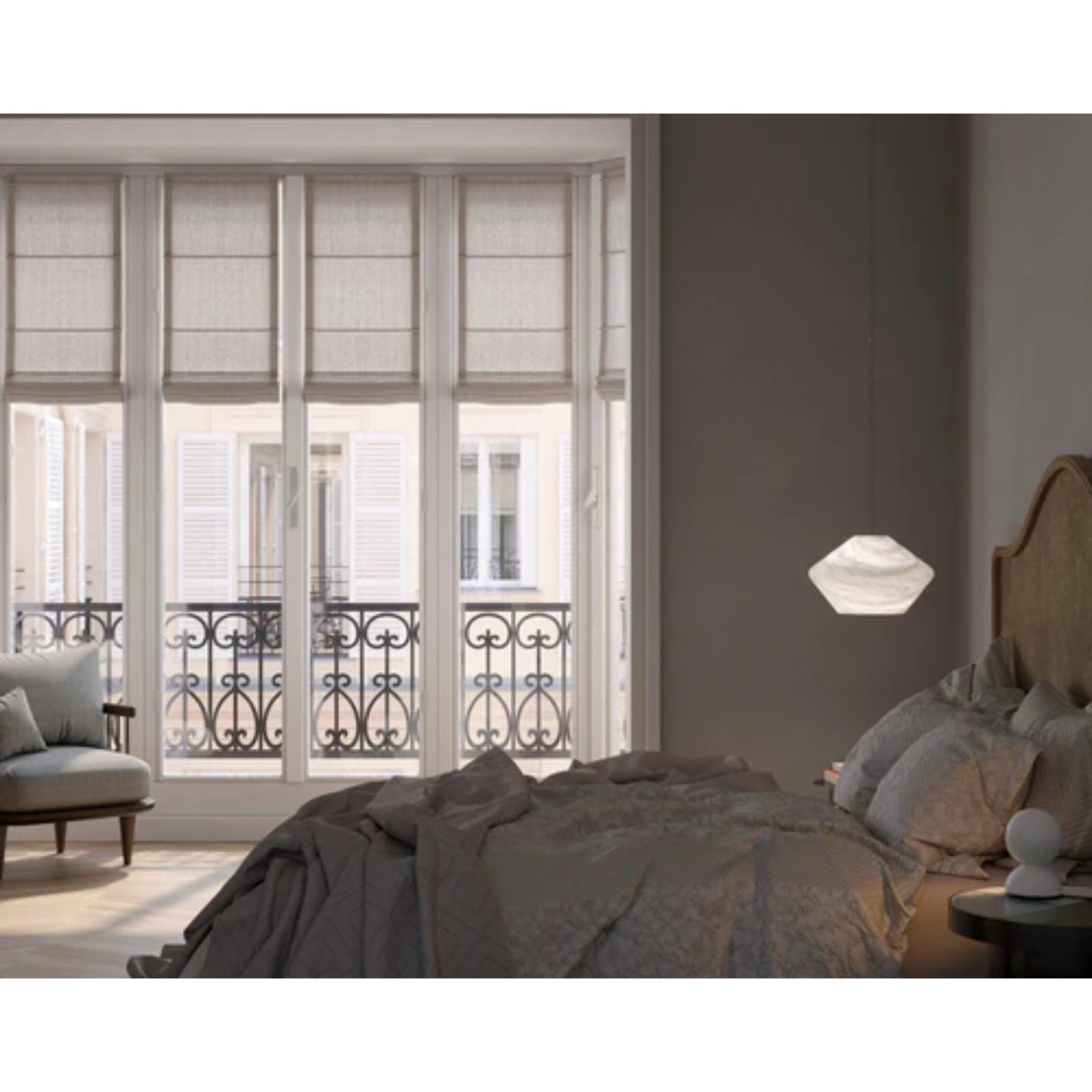 Venyl Alabaster Pendant Light