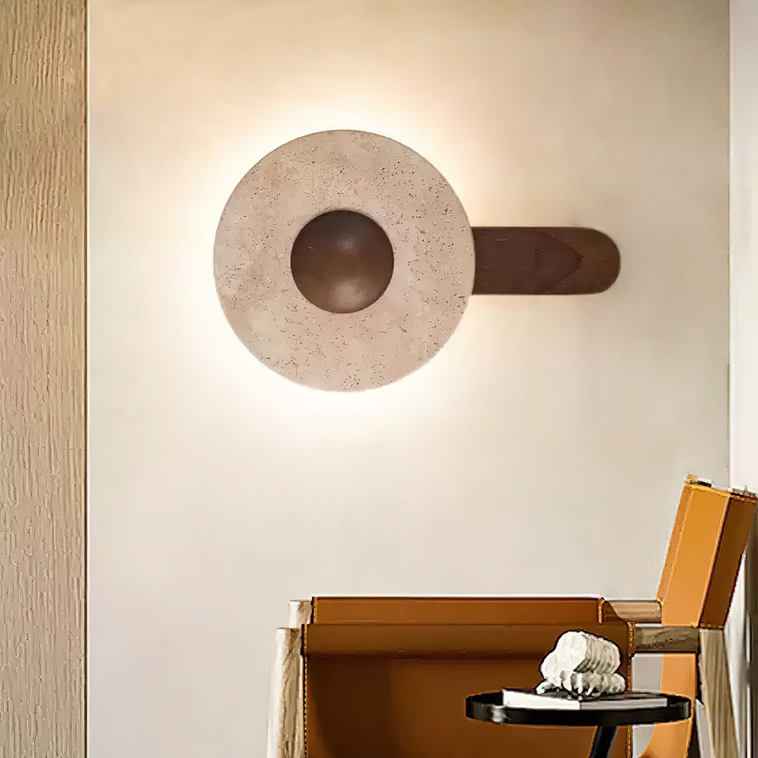 Jome Travertine Wall Light