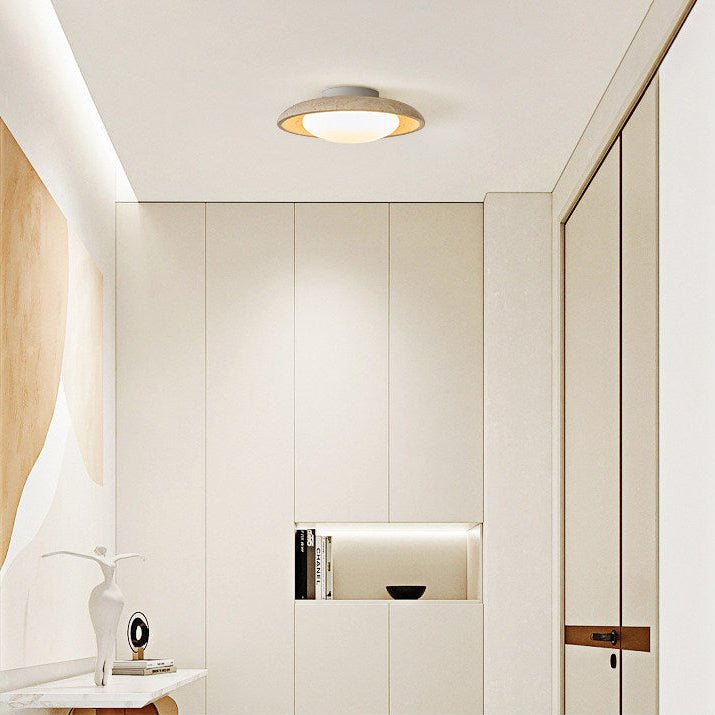 Loneya Travertine Ceiling Light