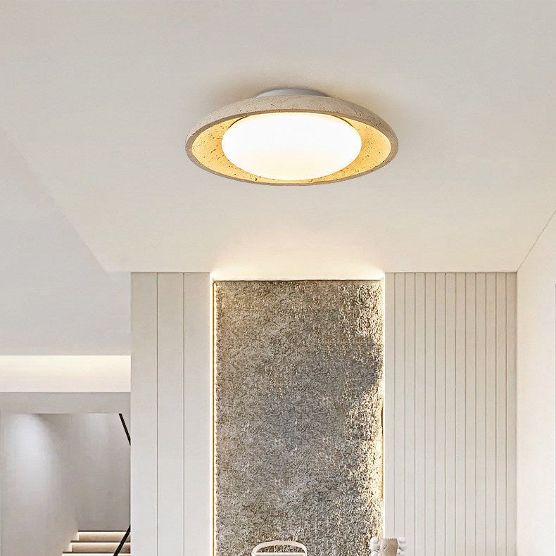 Loneya Travertine Ceiling Light