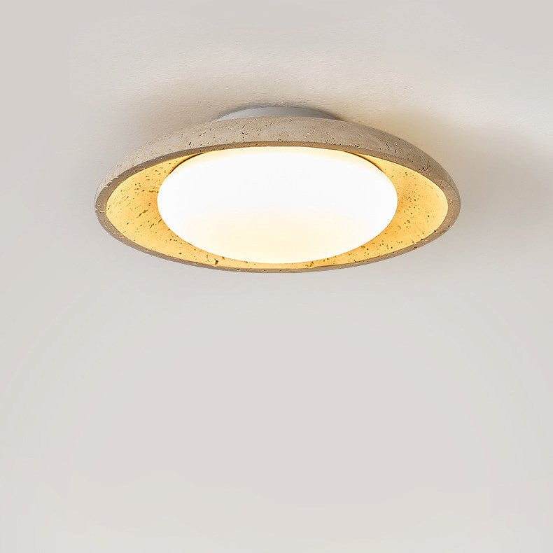 Loneya Travertine Ceiling Light