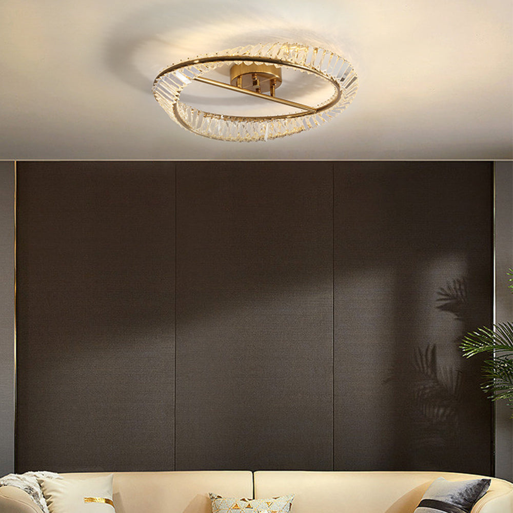 Alzero Crystal Ceiling Light