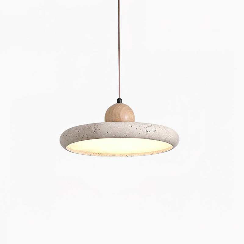 Quarvess Travertine Pendant Light
