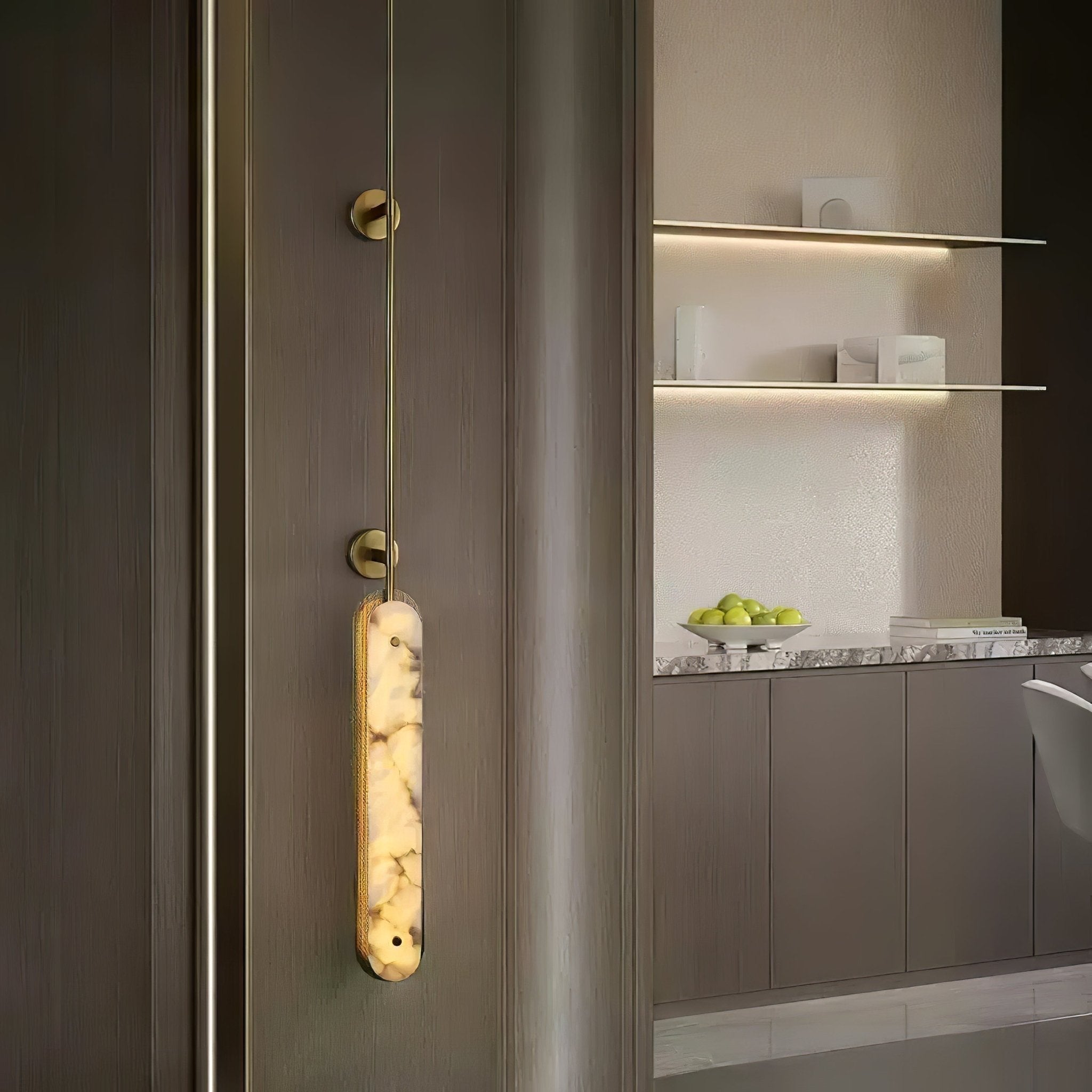 Melyse Alabaster Wall Light