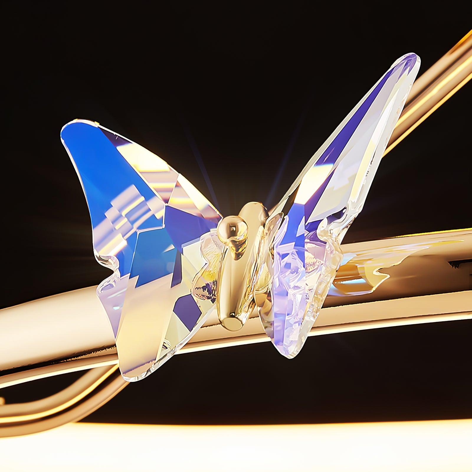 Ring Butterfly Wall Light