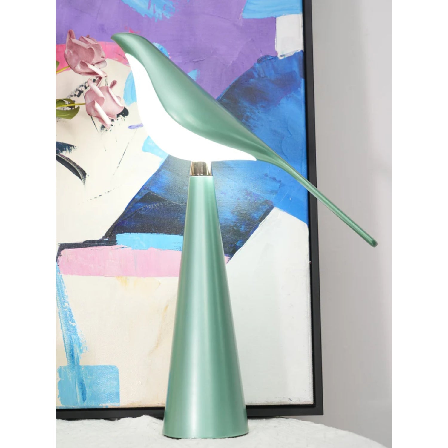 Standing Birdmann Table Lamp