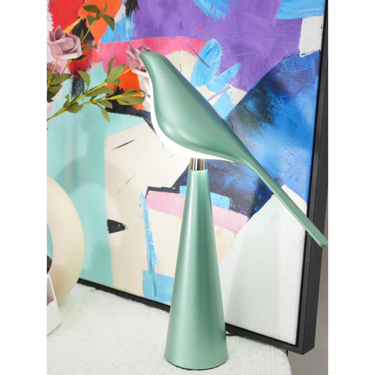 Standing Birdmann Table Lamp