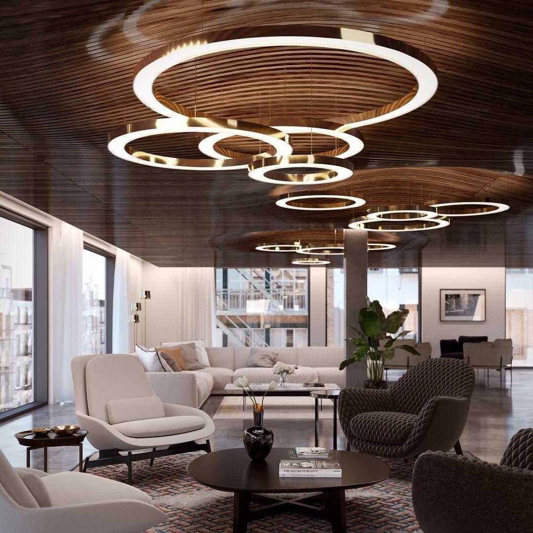 Naleya Ring-Shaped Pendant Light