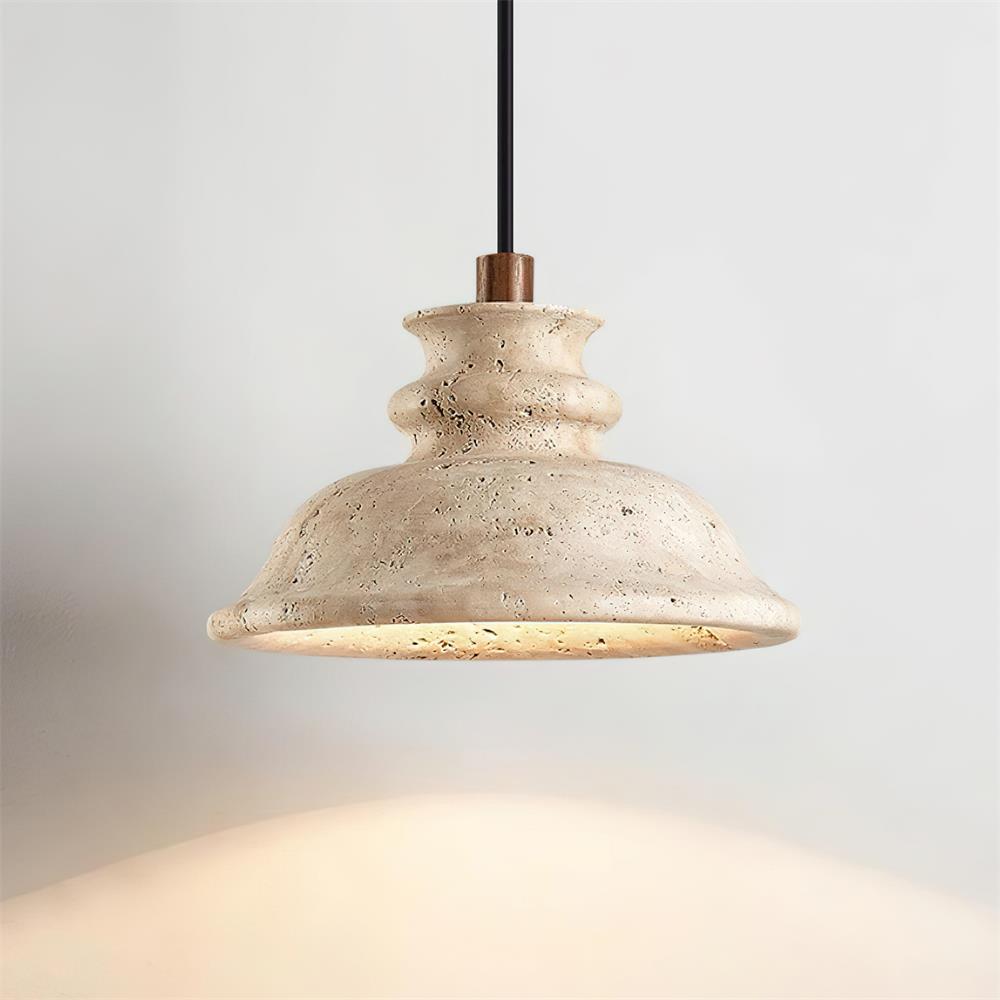 Lonamo Travertine Pendant Light