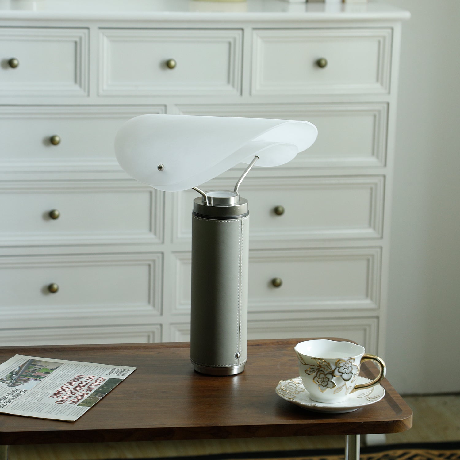 Giseo Travertine Table Lamp