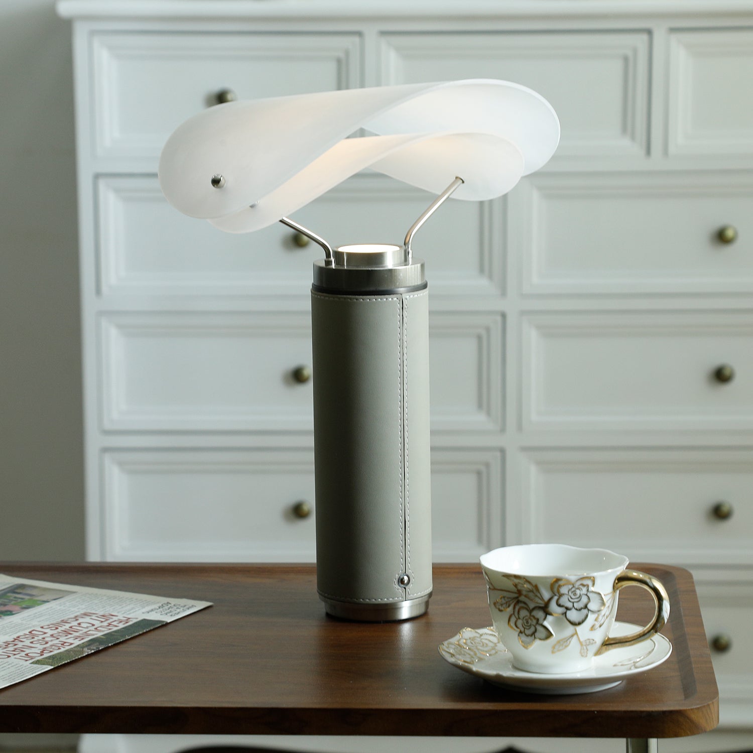 Giseo Travertine Table Lamp