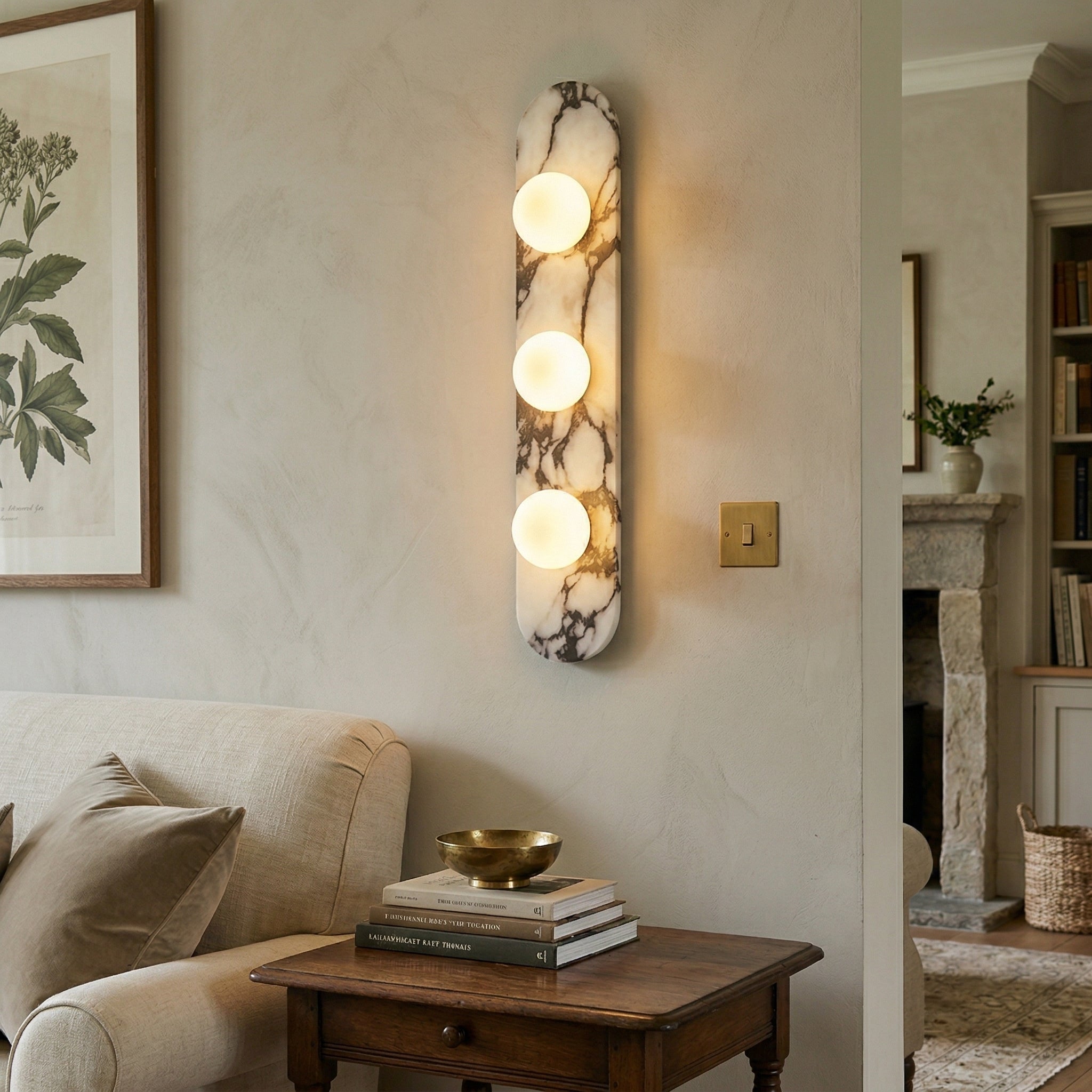 Glenu Globe Wall Light