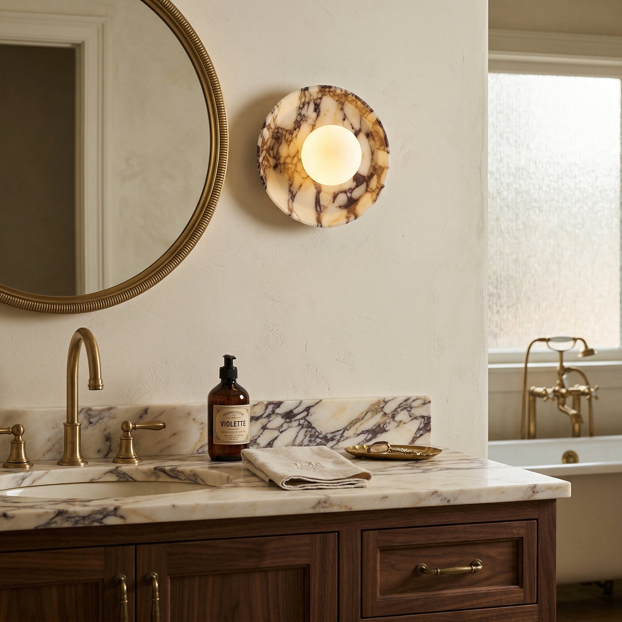 Morenel Round Wall Light