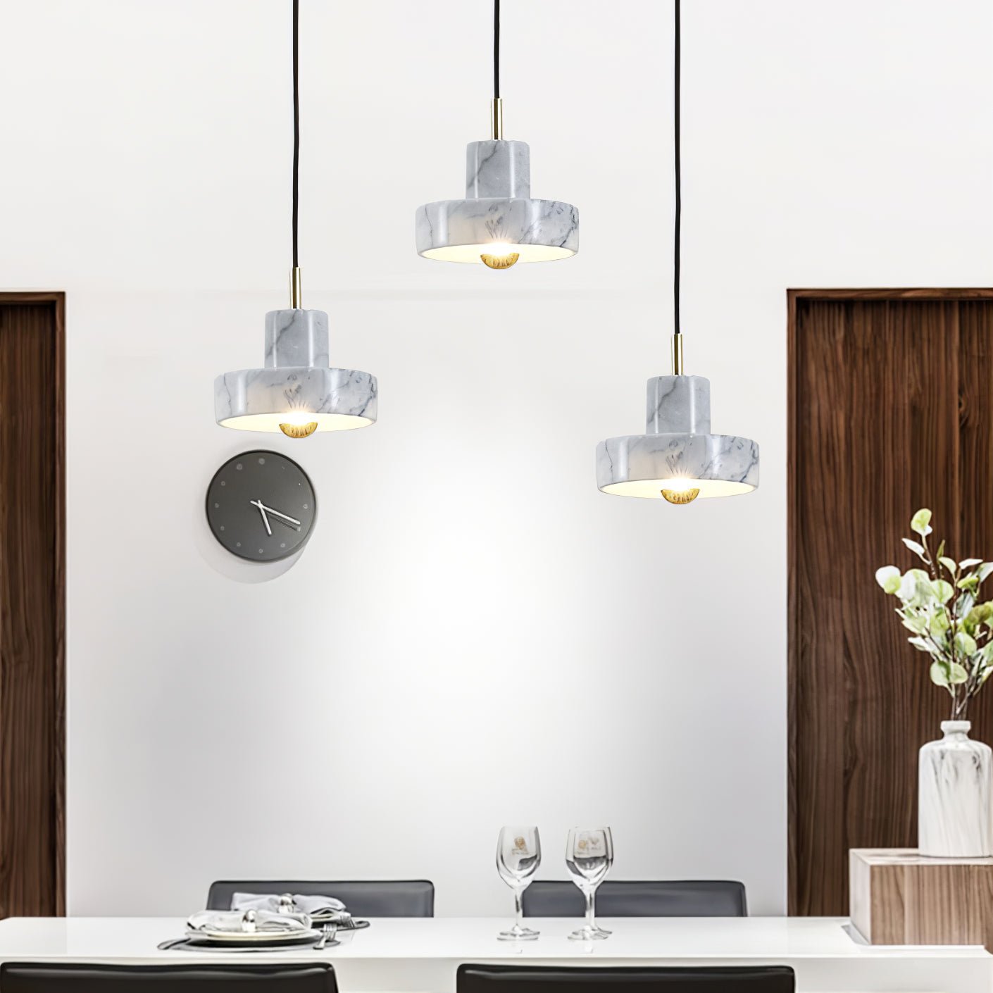 Aurea Marble Pendant Light