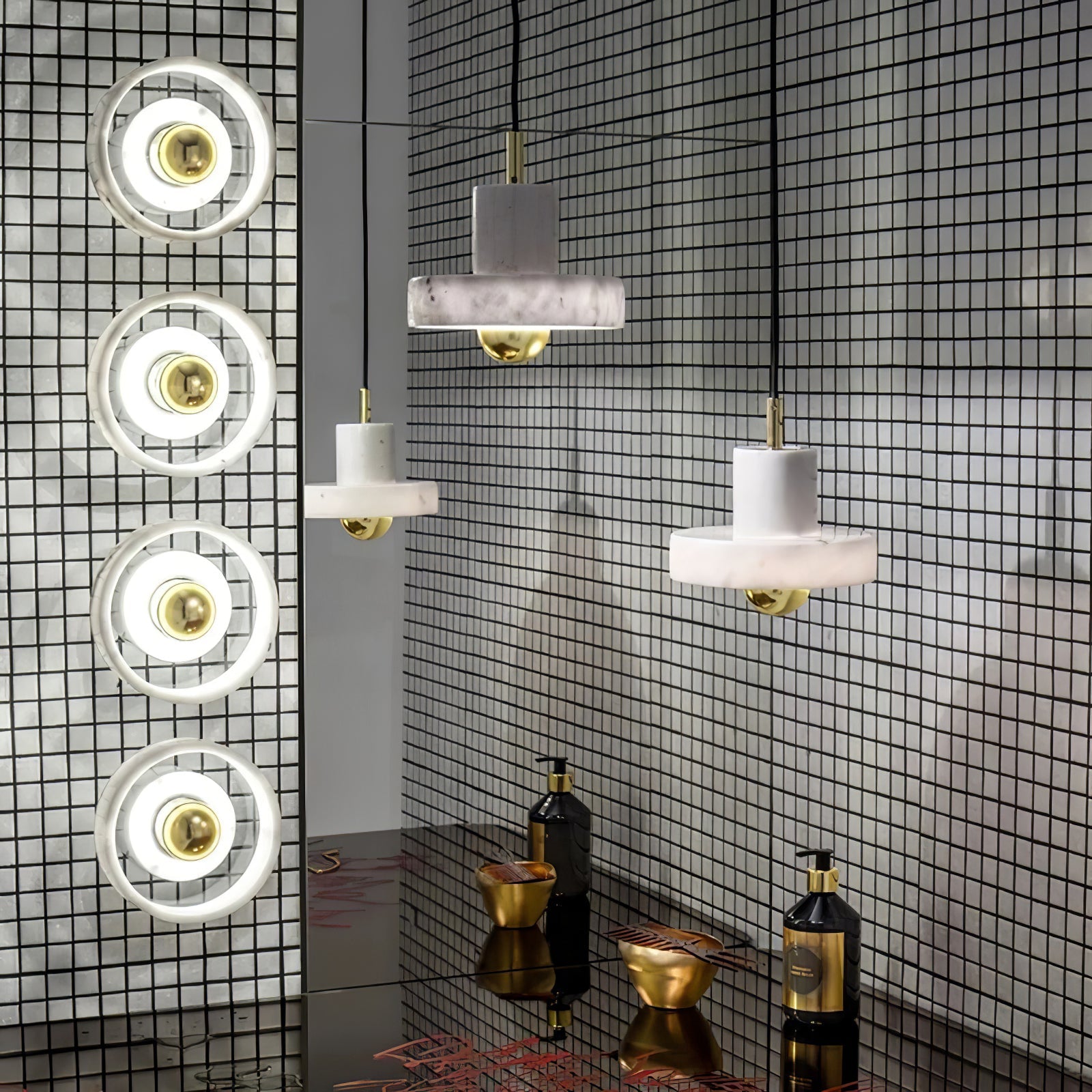 Golura Marble Pendant Light