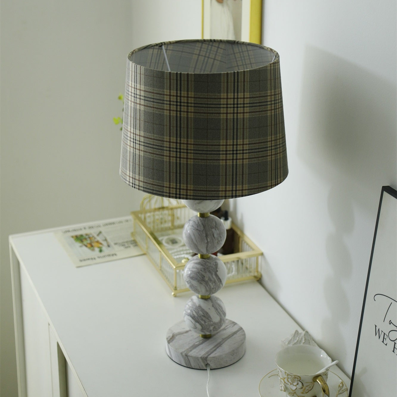 Merellis Marble Table Lamp