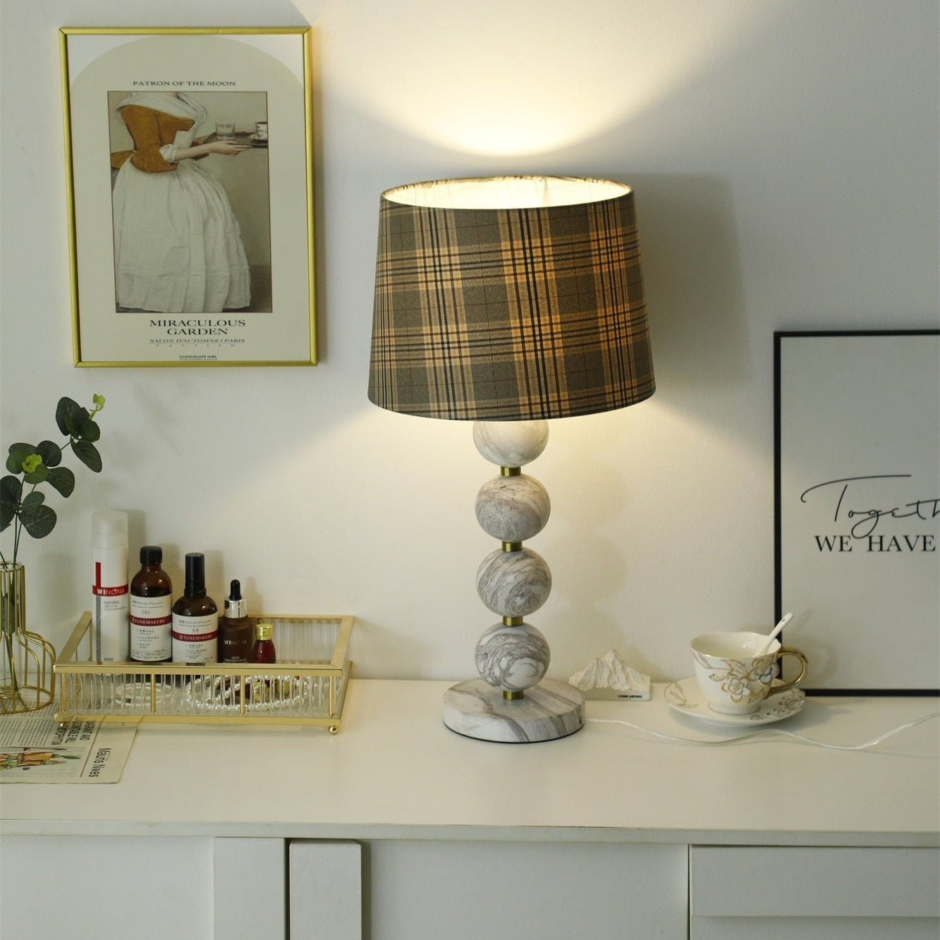 Merellis Marble Table Lamp
