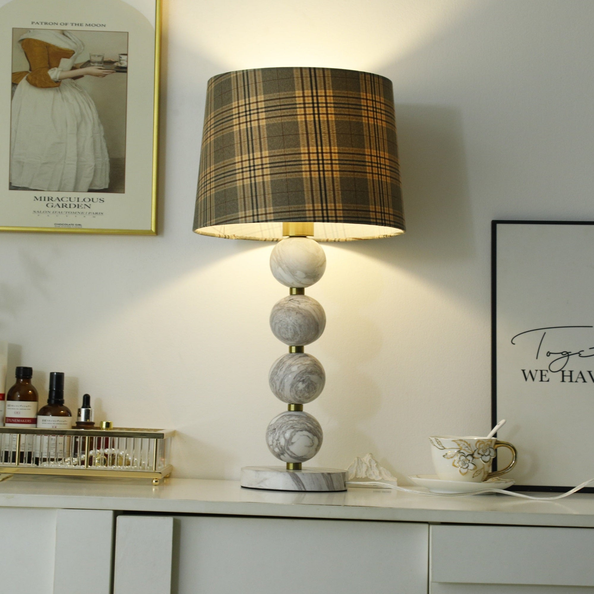 Merellis Marble Table Lamp
