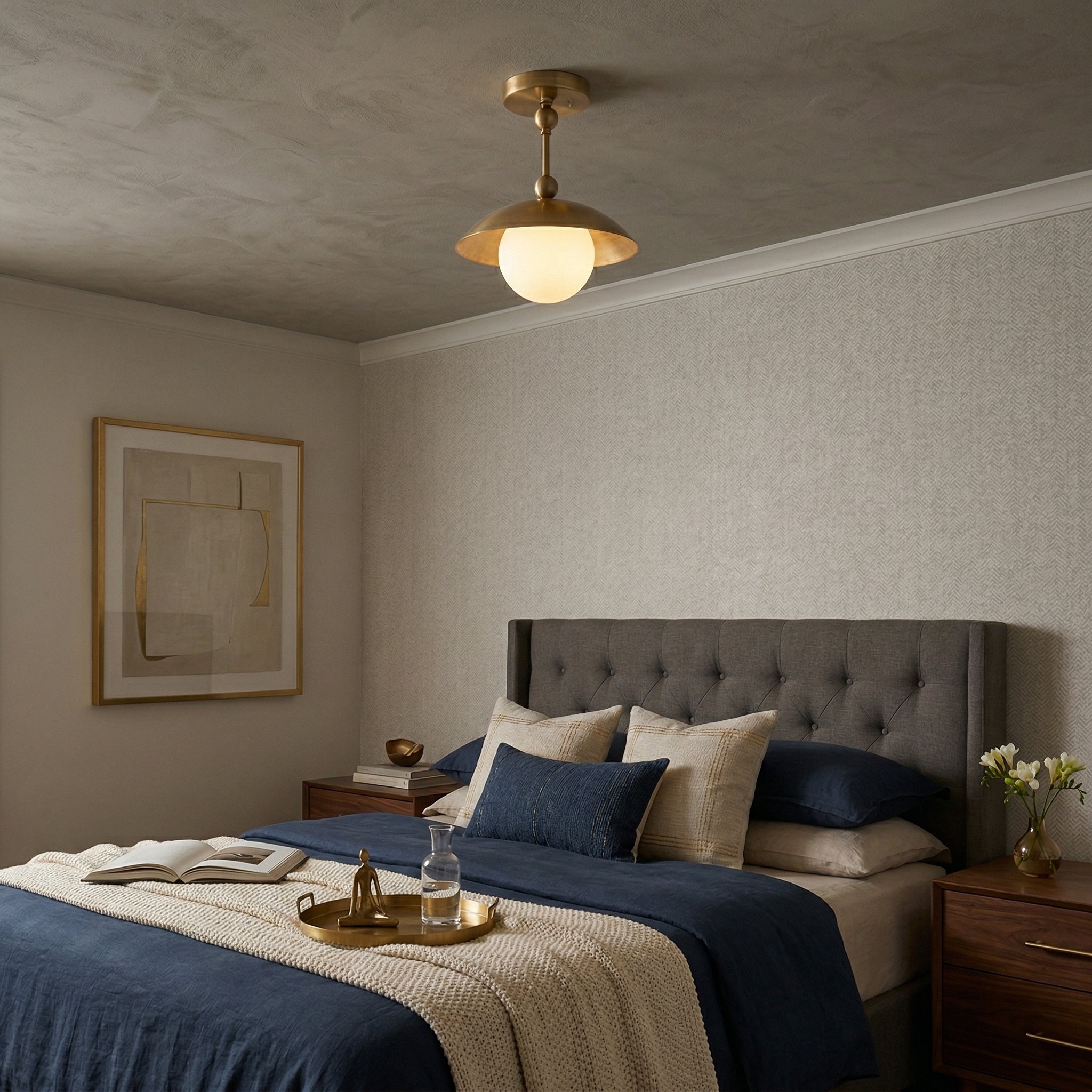 Selney Globe Ceiling Light
