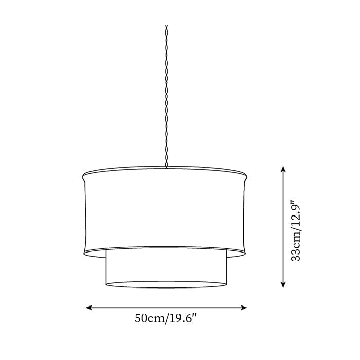 Marilea Japandi Pendant Light