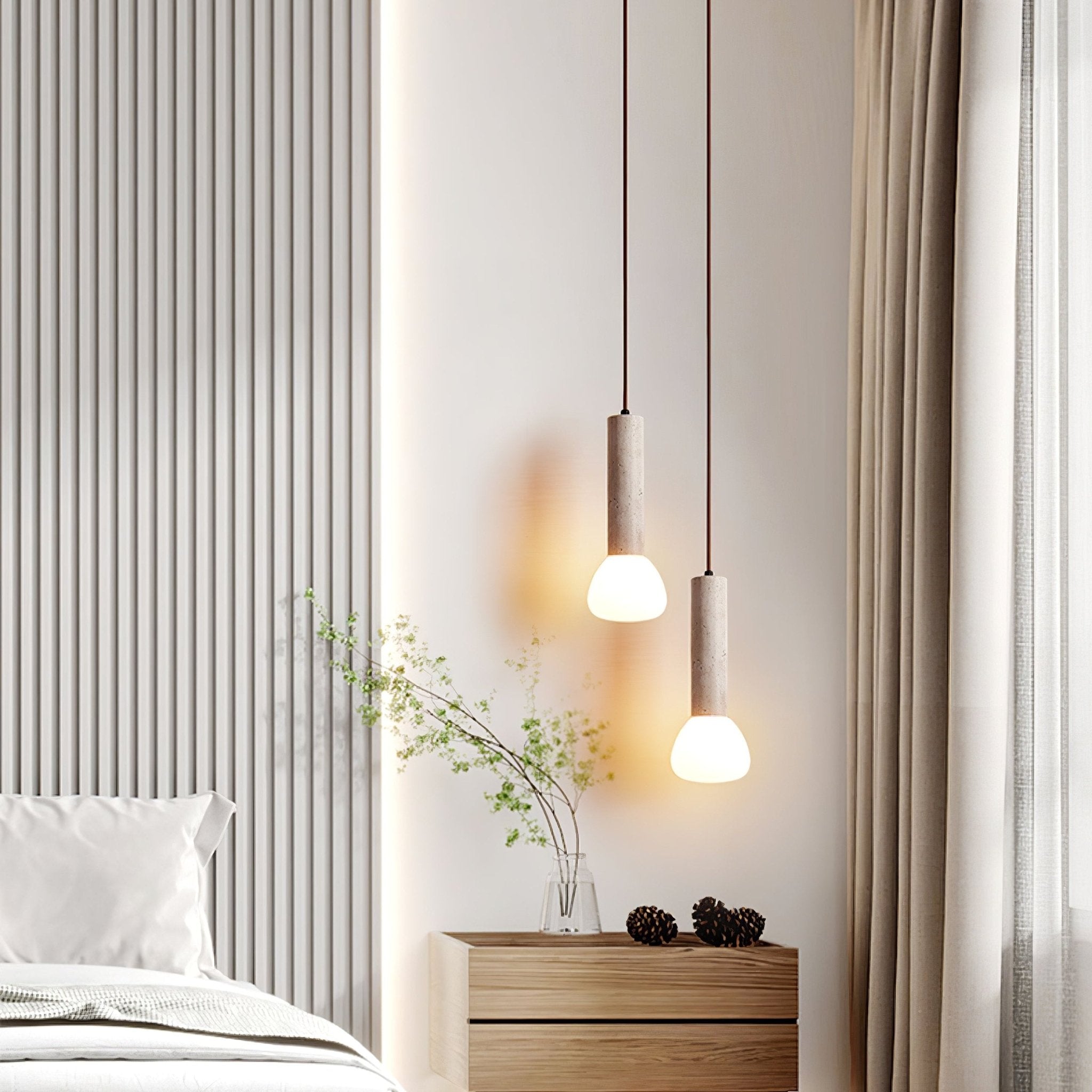 Mysen Natural Stone Pendant Light