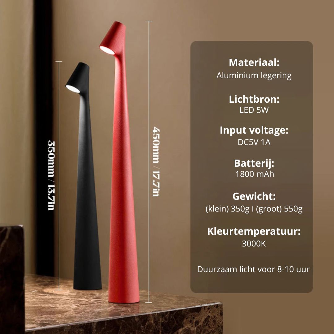 Pilar Touch Table Lamp