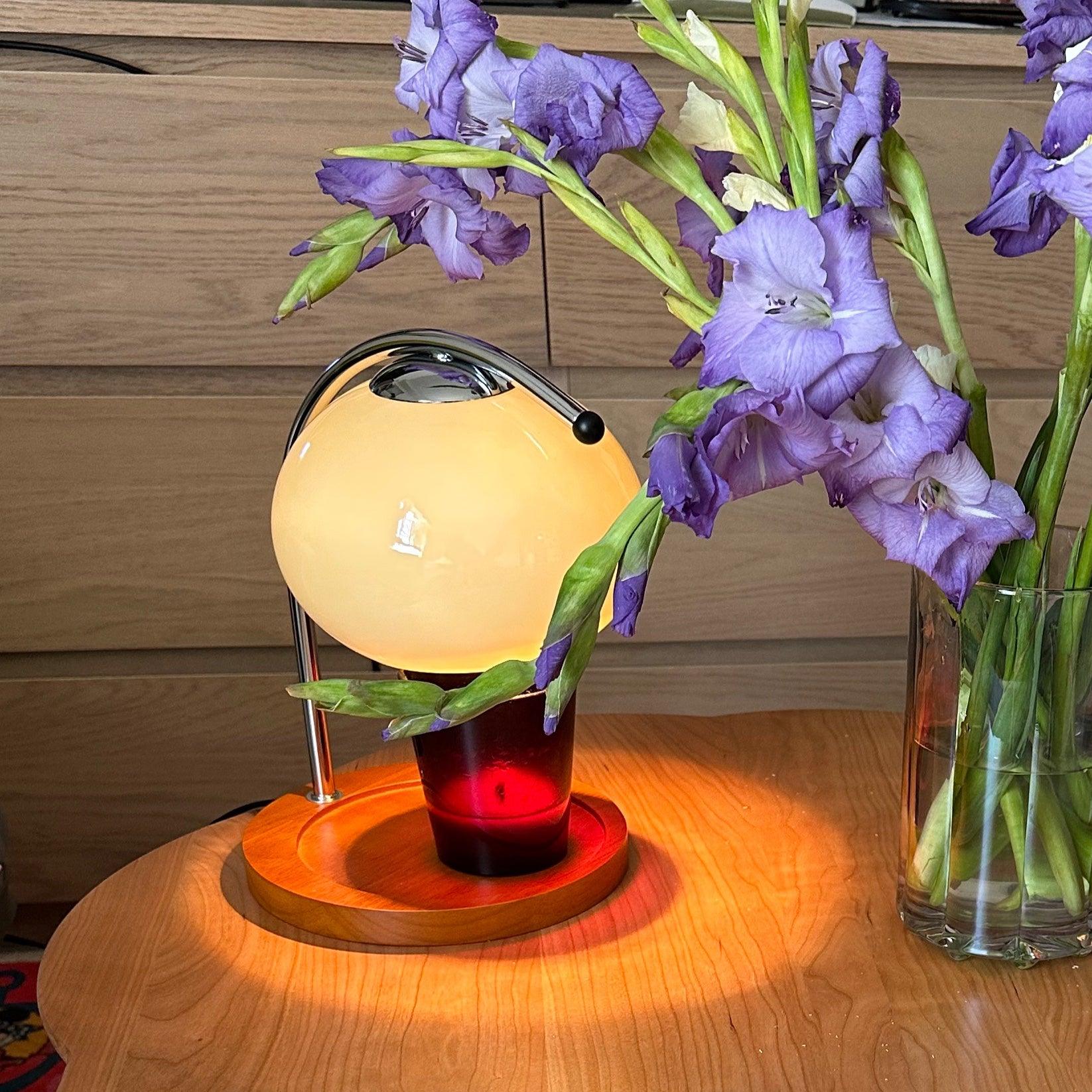 Halon Candle Warmer Table Lamp