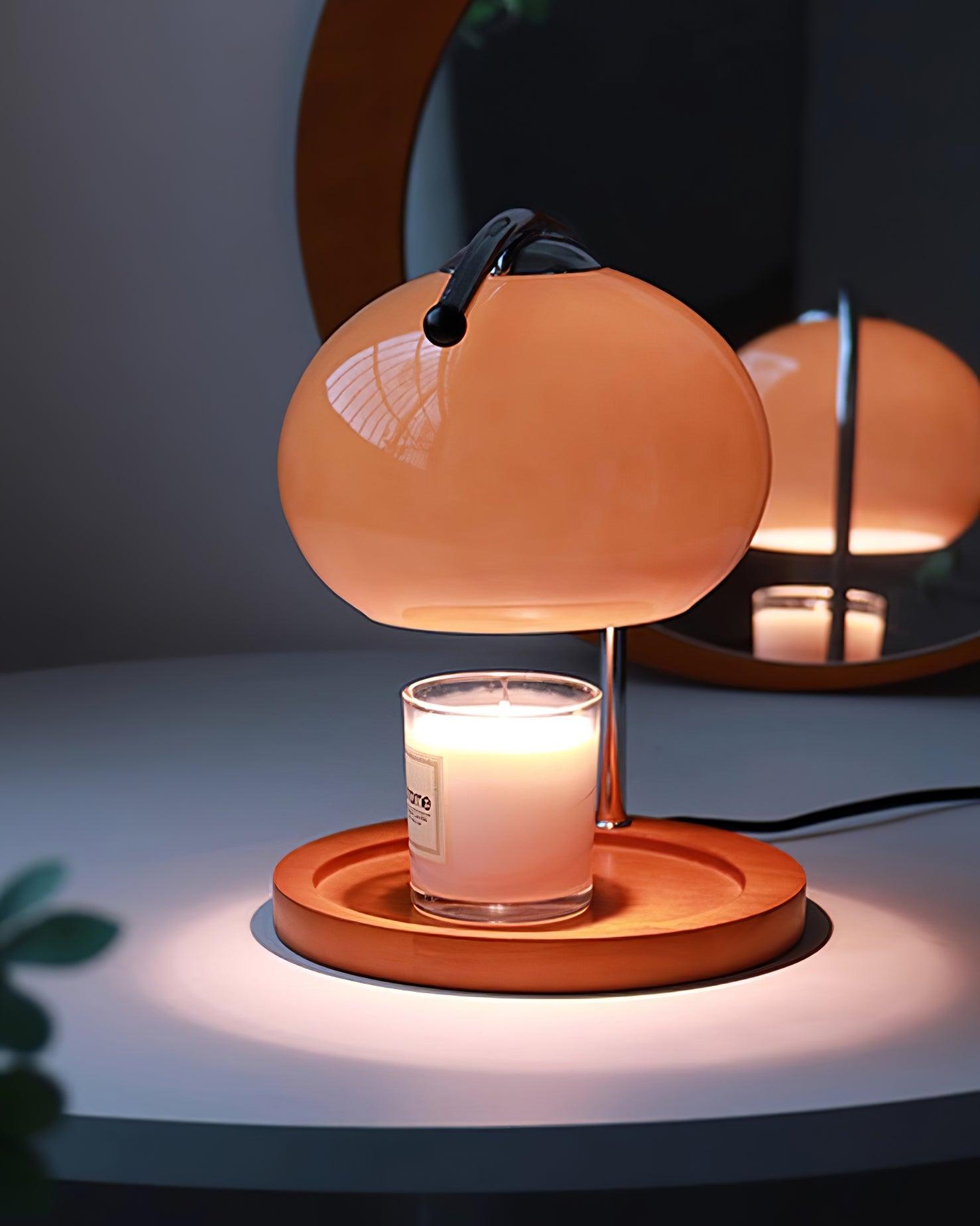 Halon Candle Warmer Table Lamp
