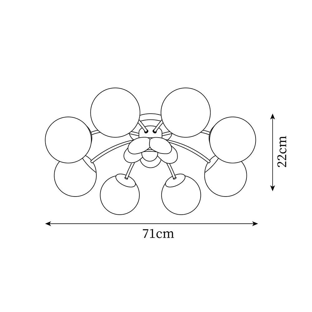 Saviro Ceiling Light