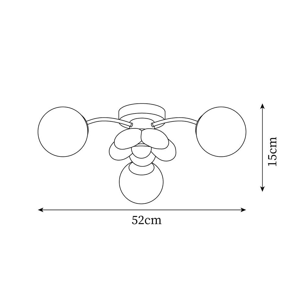 Saviro Ceiling Light