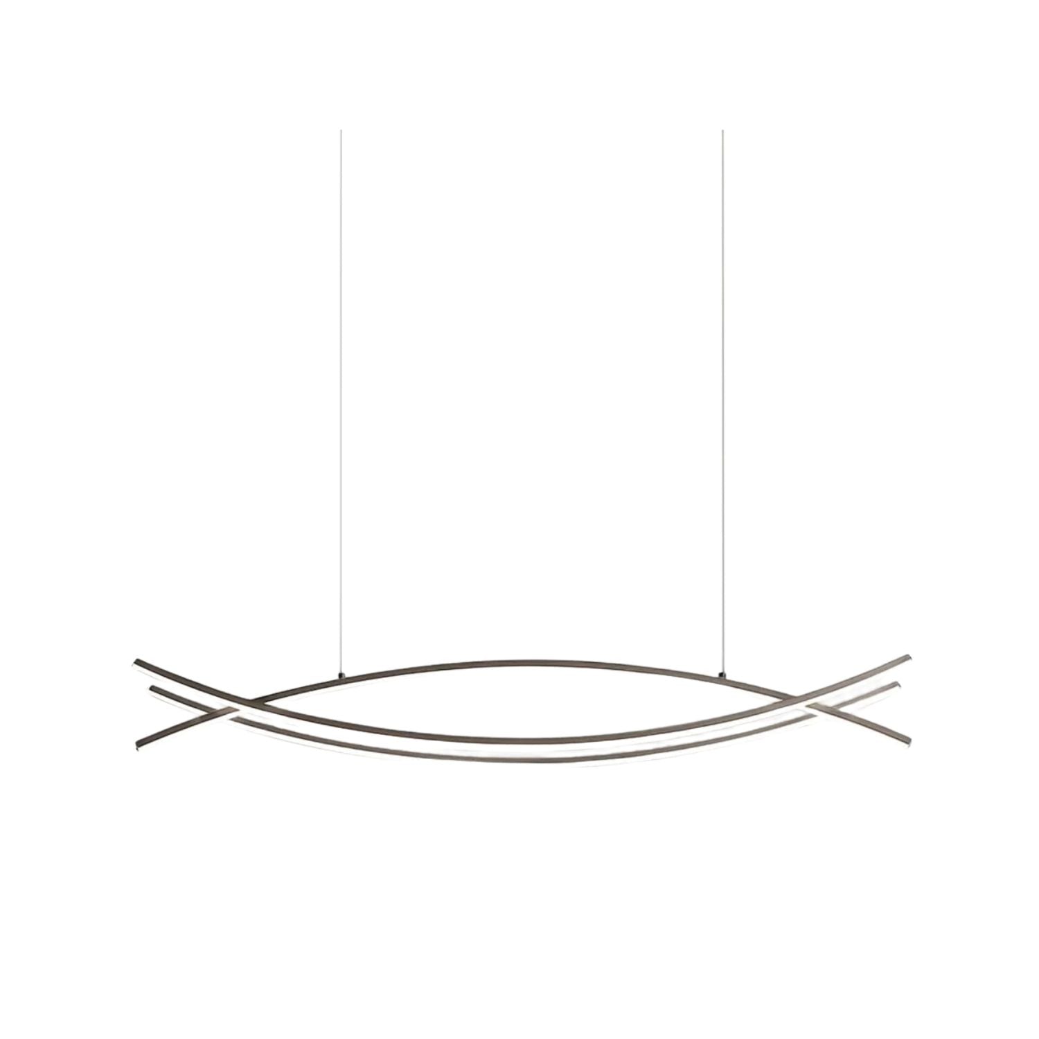 Meco Triple Wave Pendant Light