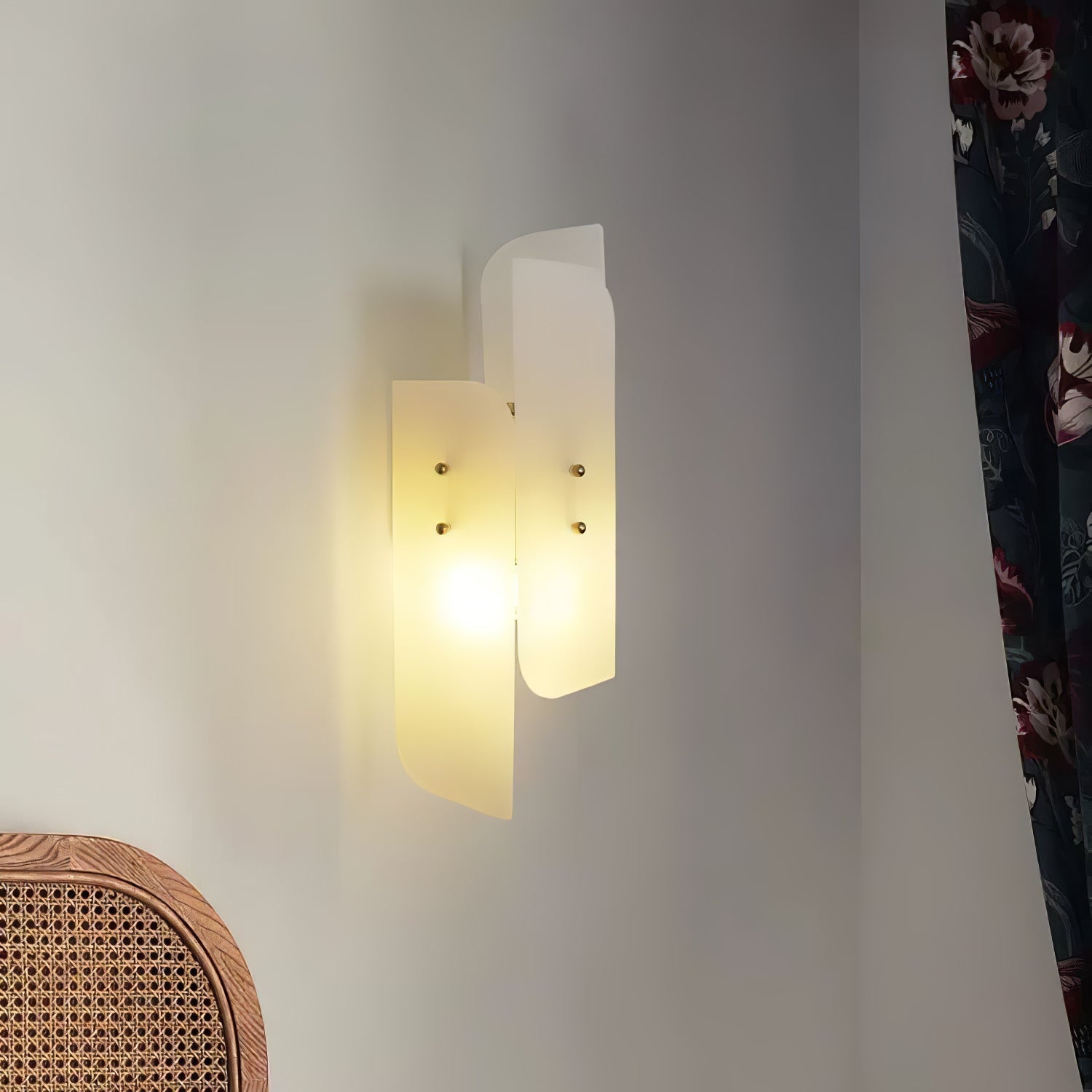 Duolith Alabaster Wall Light